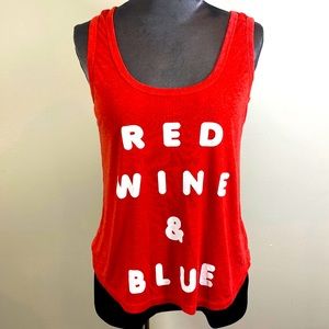 Wild Fox red top size S. B1S